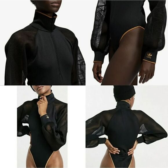 Beyonce Ivy Park x Adidas Drip 2.2 Bodysuit Black 3X NWT - Picture 4 of 14